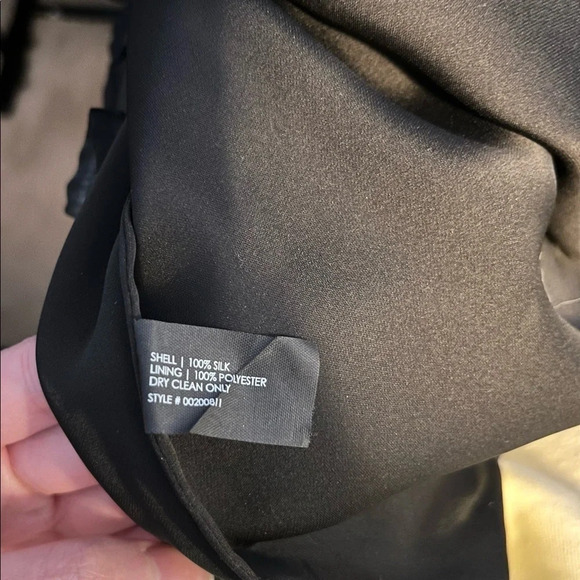 Club Monaco Silk Chiffon Pleated Dress - Picture 4 of 4